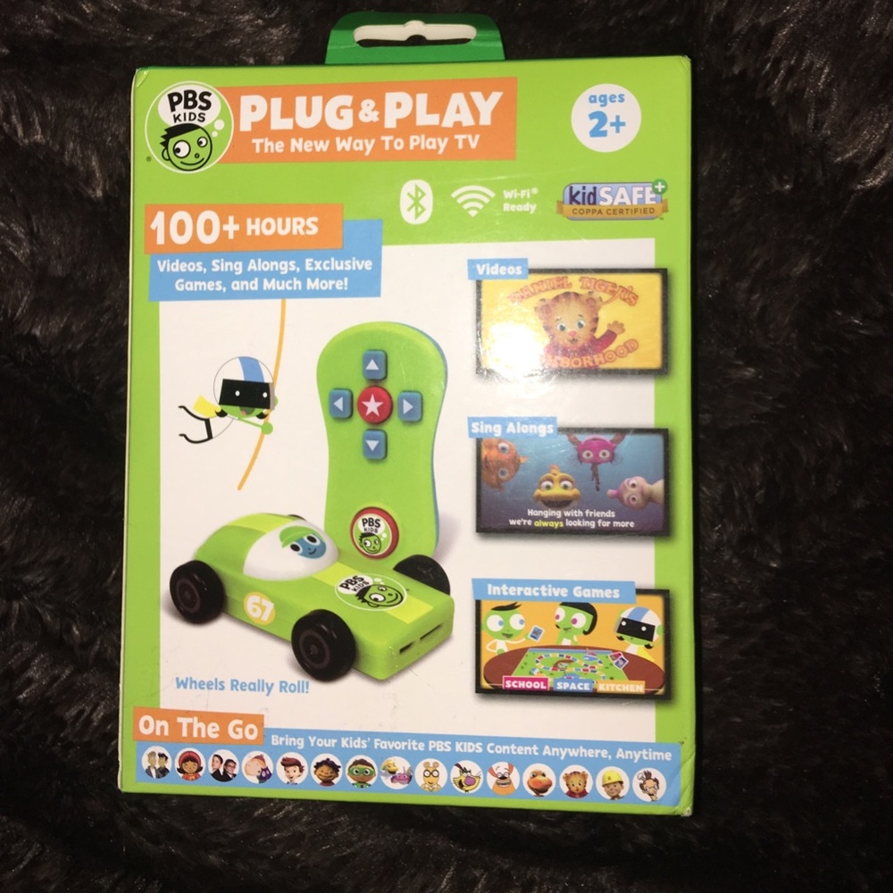 PBS plug and play entertainment system